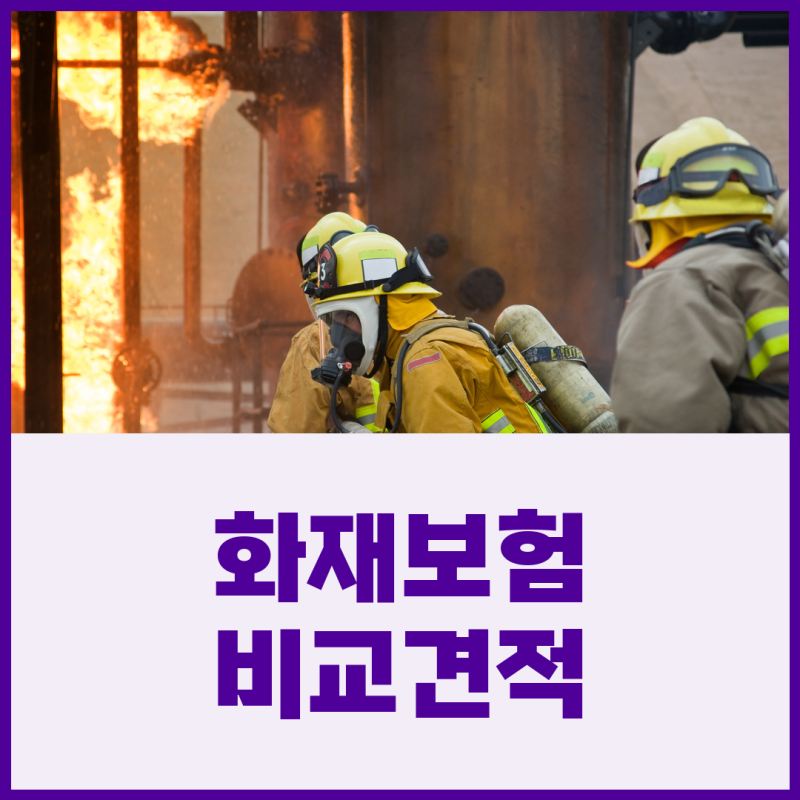 화재보험비교사이트 주택화재보험 추천 기준과 보험료 체크사항