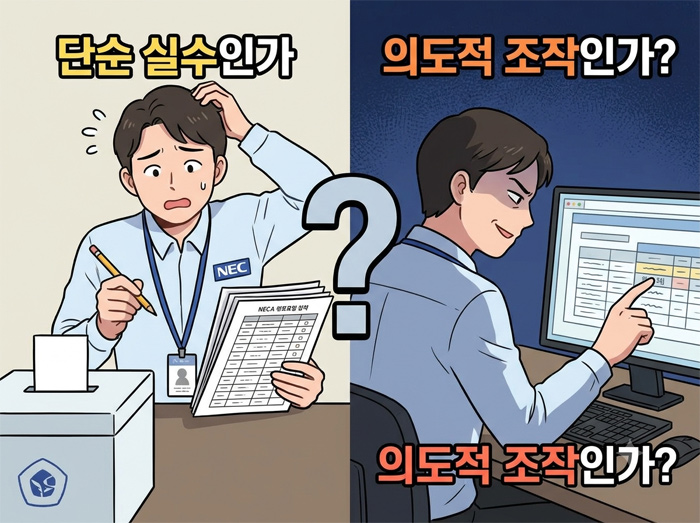 [초유의 사태] 6.4 지방선거 <b>선관위</b> 투표율 조작 사건, 단순 실수인가....