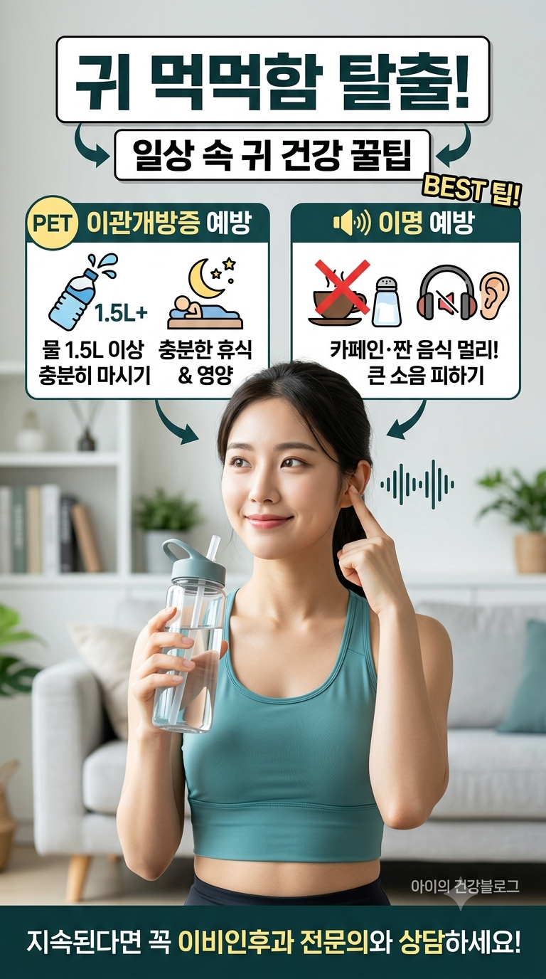 아이유 무대도 멈춰 세운 이관개방증. 이명 차이점 . 예방하는 생활 습관