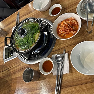 [서울 잠실] 등촌샤브칼국수 방이본점, 샤브 맛집 | 내돈내산