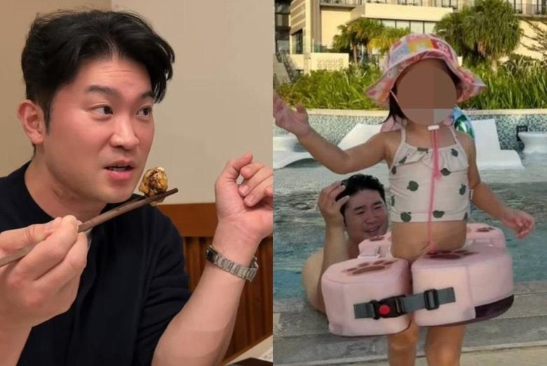 최자가 딸 뒤에서 지은 저 표정 하나, 댓글창을 완전히 뒤집어놨습니다