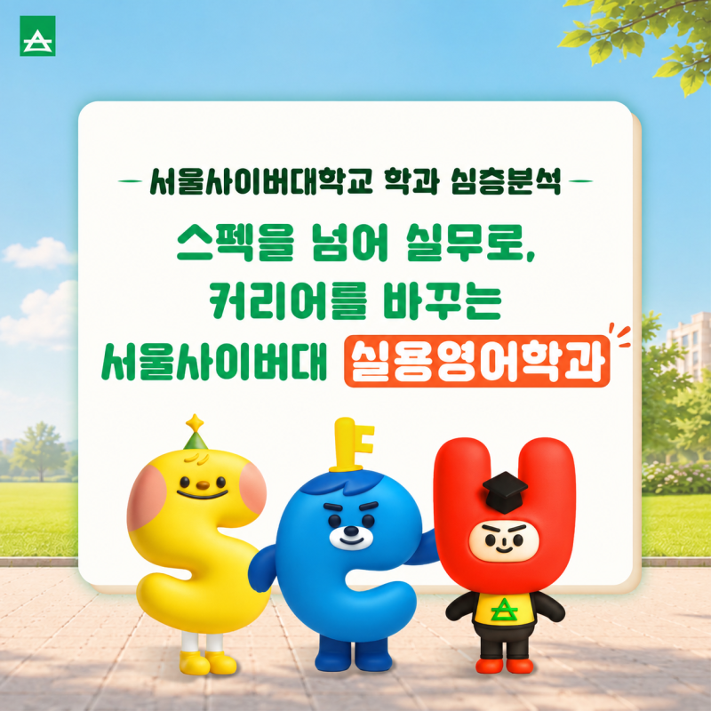 스펙을 넘어 실무로, 커리어를 바꾸는 서울사이버대 실용영어학과