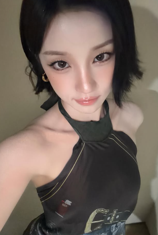 "단발 유발죄로 당장 고소(?)해야 함!" (여자)아이들 우기, 미친 세련미의 흑발 칼단발 셀카 공....