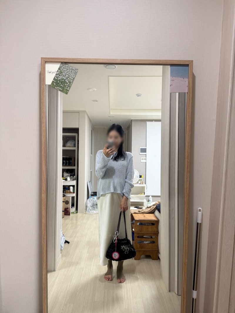 20-24주차 키작은 임산부 6월의 옷장: 내돈내산 돌려입기 달인이 말아주는 임부복 같지 않은 ....