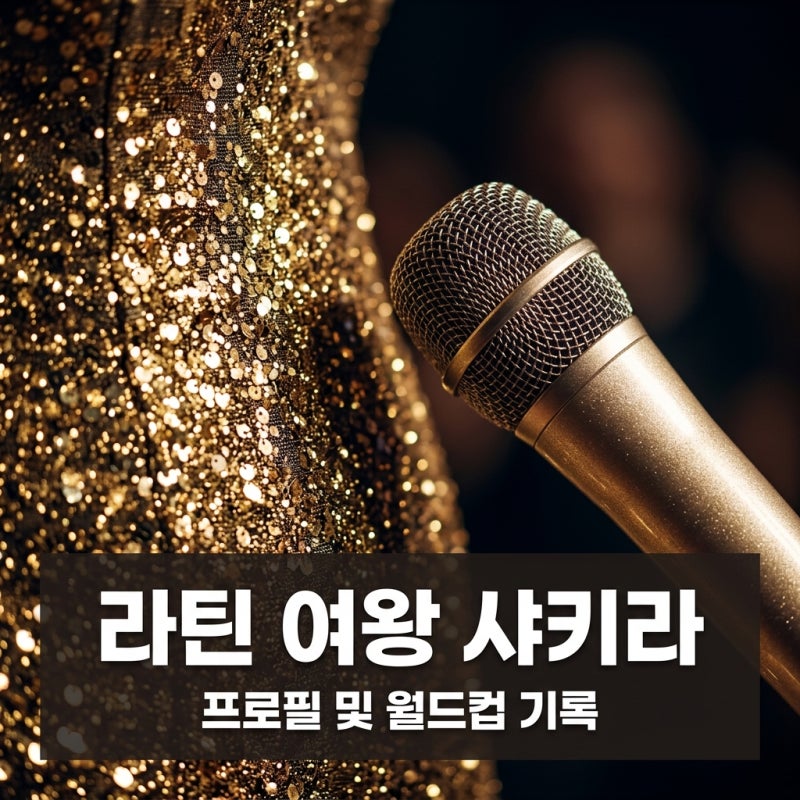 샤키라 프로필부터 대표곡, 2026 월드컵 하프타임쇼 성과까지 총정리