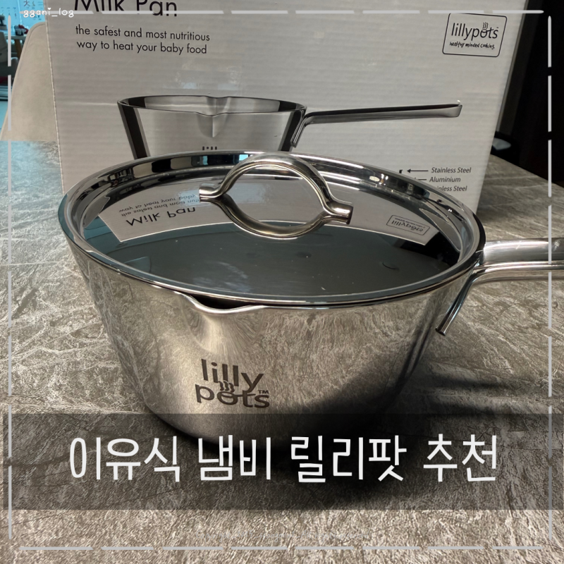 이유식 냄비 릴리팟 국민육아템 추천하는 이유
