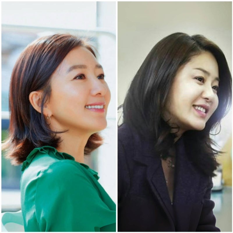 김희애 숏단발 vs 고현정 중단발, 405060 여성은 어떤 길이가 더 어려 보일까?