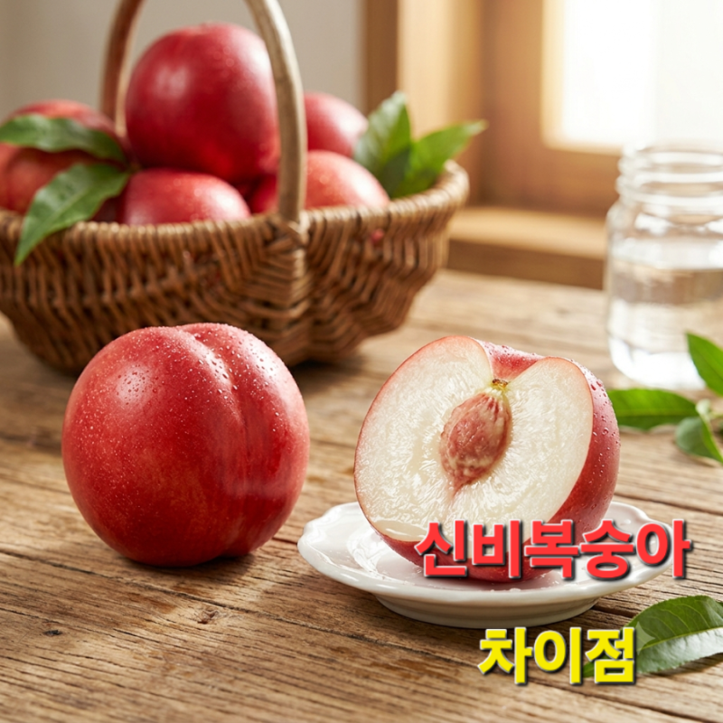 신비복숭아 효능 부작용 및 제철 보관법 알아보기 (feat. 일반 복숭아 차이점)
