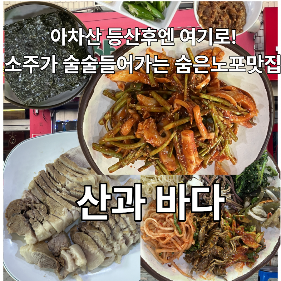 산과바다 사진 1
