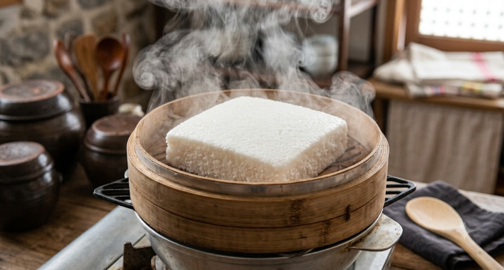 냉동실에 딱딱해진 백설기 꿀맛으로 되살리는 방법 3가지 | 전자레인지 찜기 촉촉함 유지 꿀....