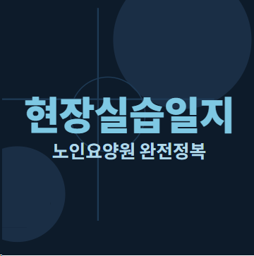 노인요양원 현장실습일지 160시간 총정리 + 사회복지사 실습기관 분석·요양보호사 실습일지....