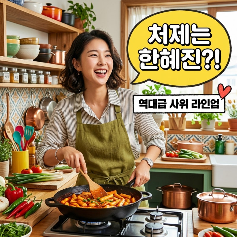 "첫째는 김강우, 둘째는.." 한혜진 형부 조재범 쉐프, 이 집안 사위들 정체가?