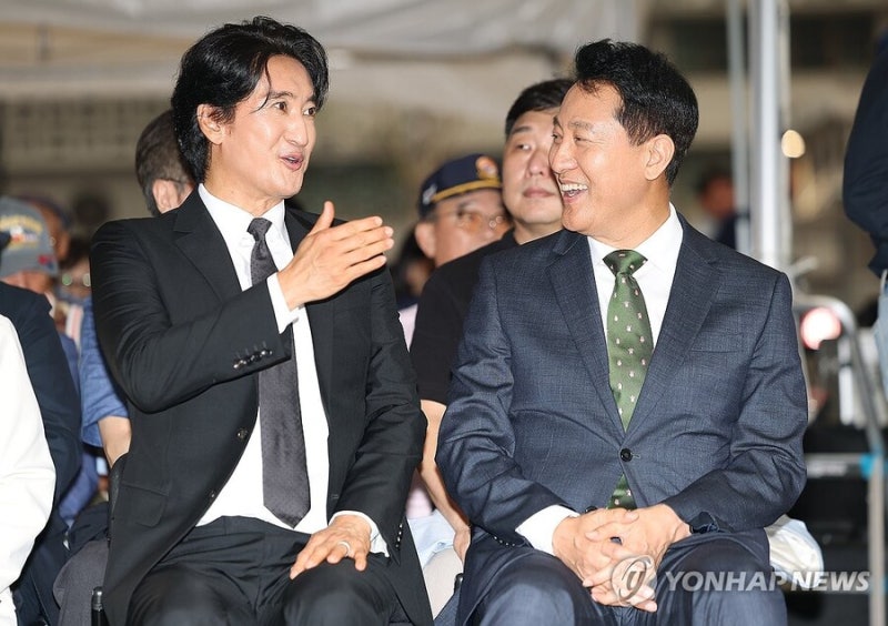 신현준, 오세훈 시장과 광화문 동행 공식화…서울시 명예시장 자격으로