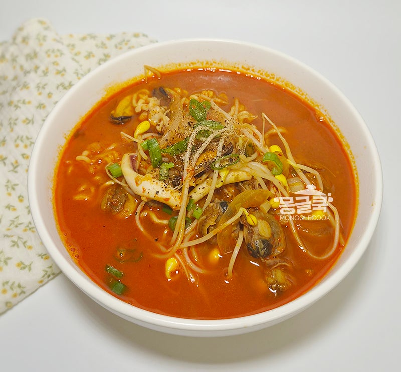 신라면 해물라면 레시피 해장라면보다 맛있는 짬뽕라면 끓이는 법