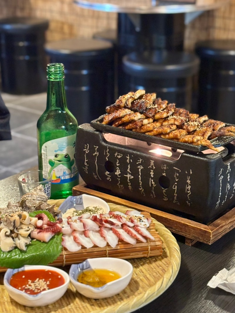 [명지 맛집/명지 술집] 부산 명지 맛집, 명지 장어구이, 갓성비 한상차림 판매하는 초가네장....