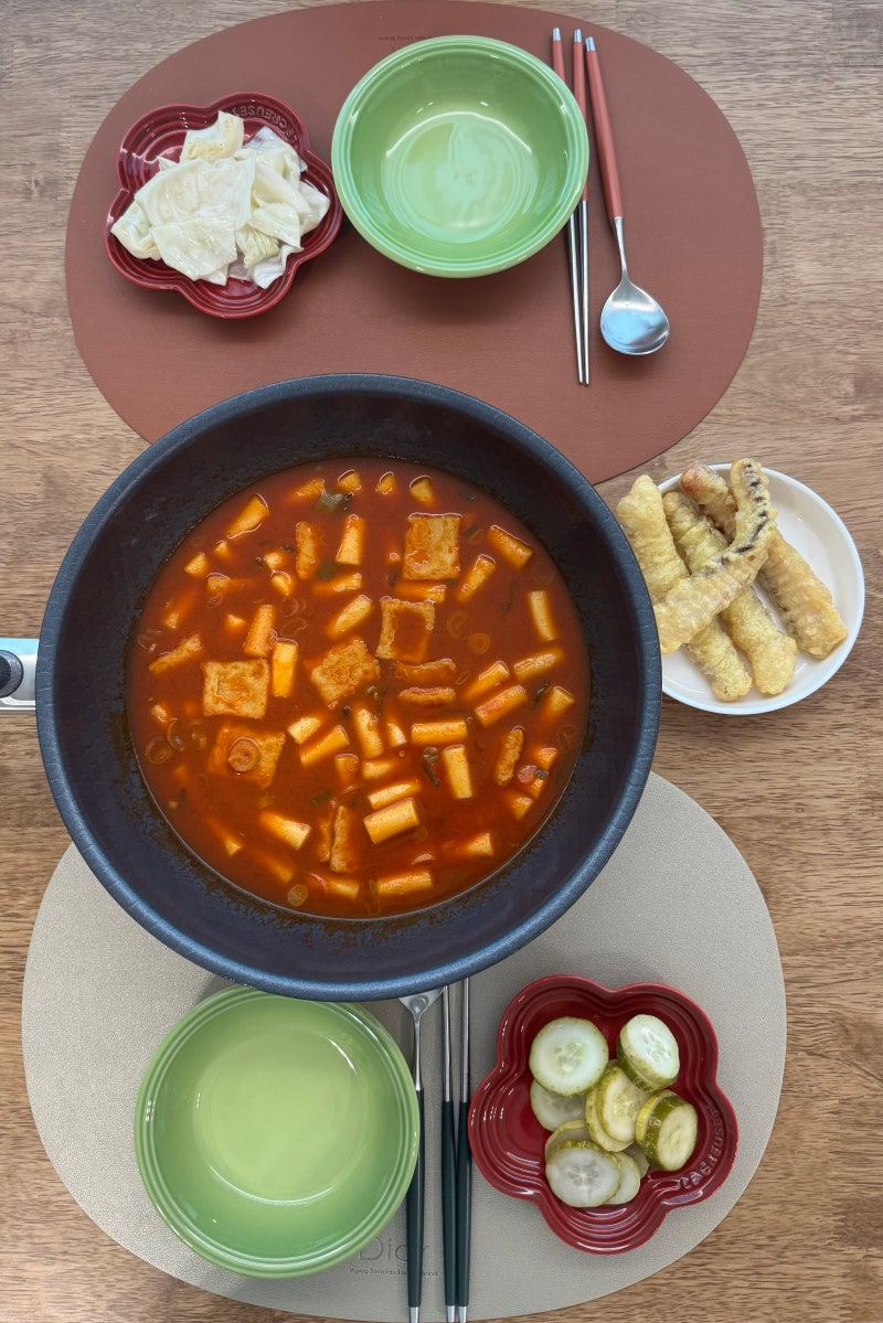 미미네 오리지널 국물떡볶이️로 비 오는 날 저녁 해결!