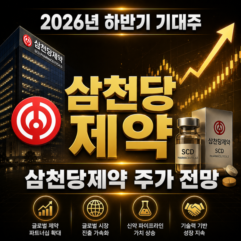 삼천당제약 주가 전망 및 2026 하반기 실적 분석! 먹는 비만치료제 S-PASS와 아일리아 시밀러 목....