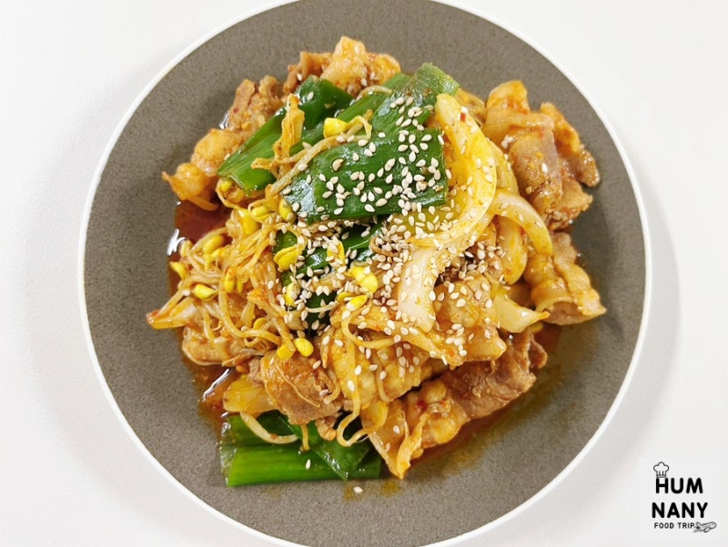 콩불 레시피 백종원 대패콩나물불고기 양념
