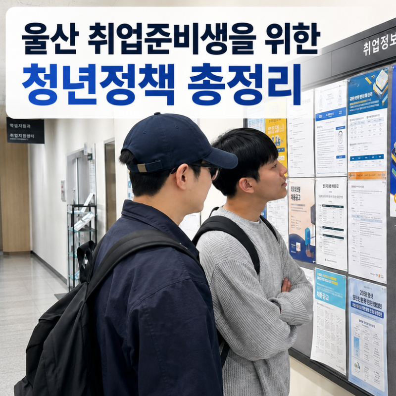 고용24 청년정책 총정리｜울산 취업준비생에게 도움 되는 취업지원 5가지