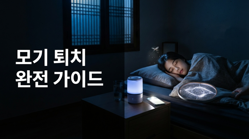 모기 퇴치 완전 가이드 – 실내·야외별 방충 전략 총정리 (2026 최신)