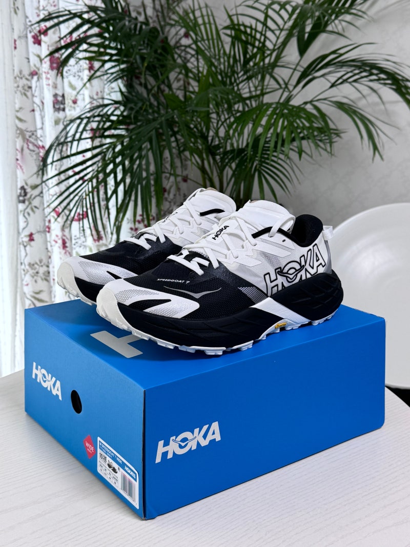 호카 스피드고트7 트레일러닝화 리뷰 | 와이드280, 발볼 실측 무게