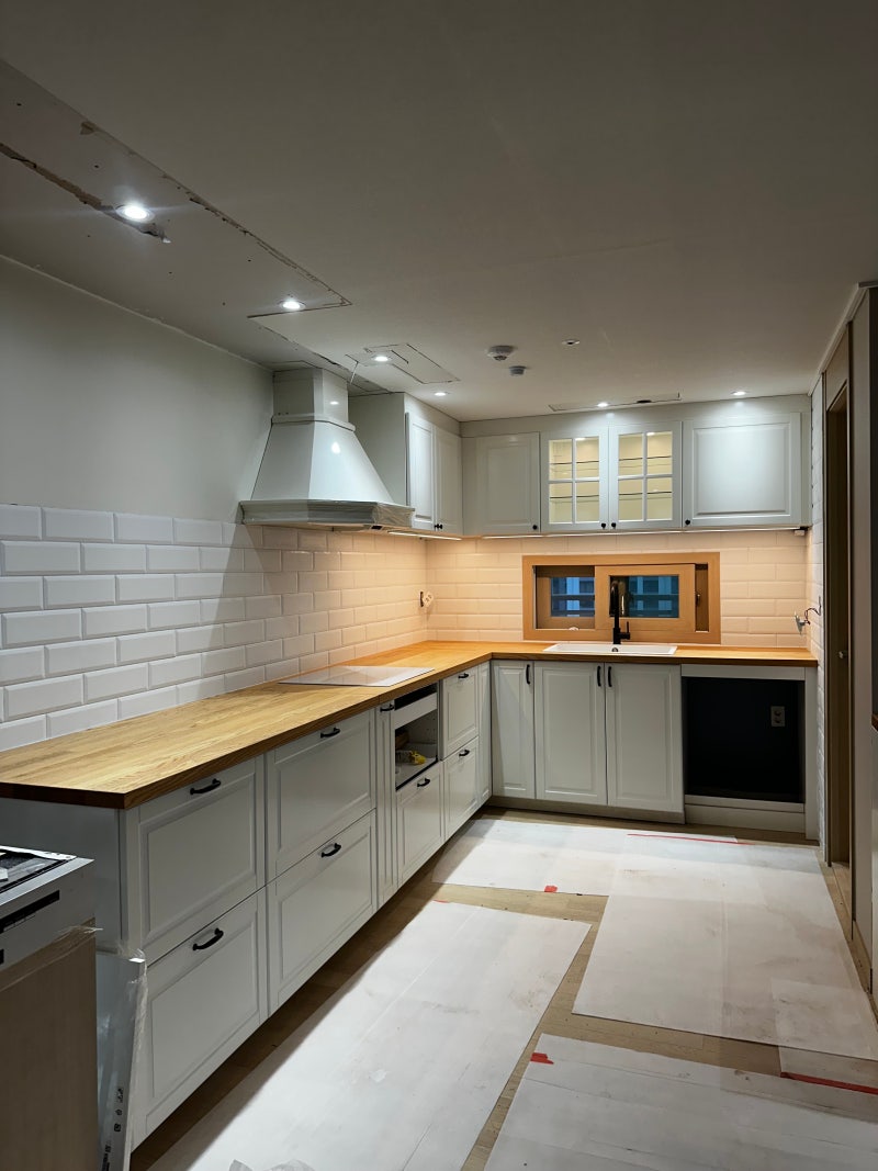 이케아주방 BODBYN 보드뷘과 KARLBY 칼뷔