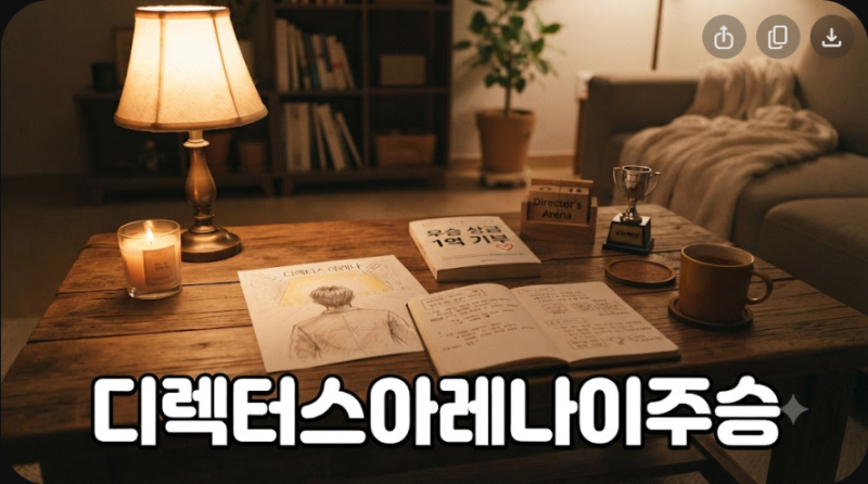 디렉터스 아레나 이주승 우승 상금 1억 기부부터 살인자 윗집 그녀 결과 정리