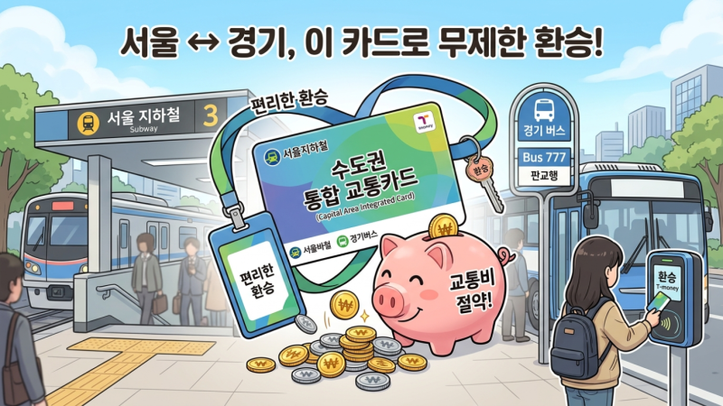 2026 기후동행카드 서울 경기 환승 범위 총정리 완벽 가이드