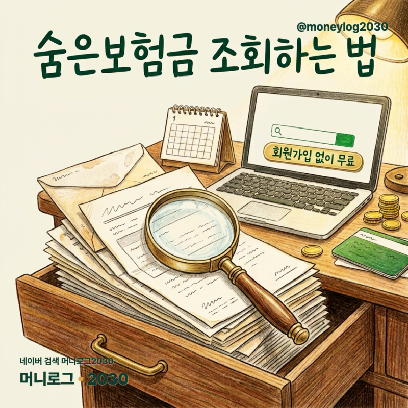 "나도 있을까" 숨은보험금 찾아줌 조회하는 법, 안 뜨면 어디로 가야 할까