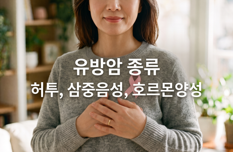 유방암 종류와 특징(허투, 삼중음성, 호르몬 양성)치료법과 수술,항암
