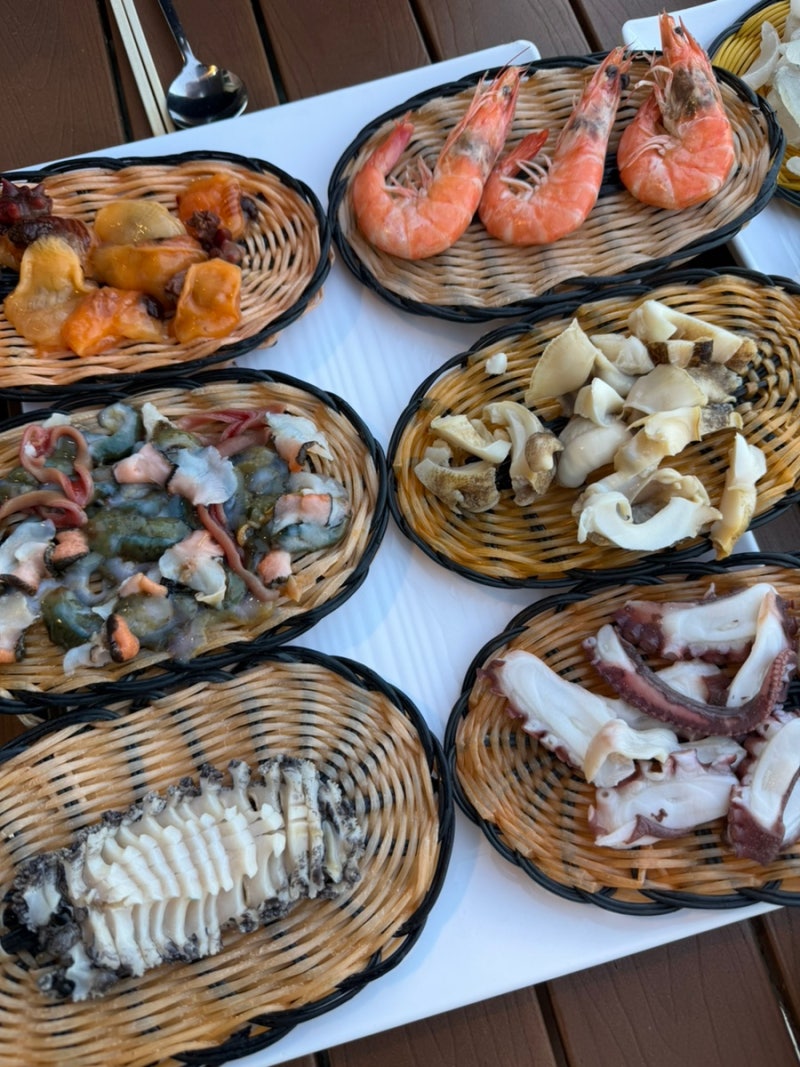 [부산 맛집] 송정해녀집ㅣ기장맛집ㅣ기장 전복죽ㅣ기장 해산물ㅣ오시리아 맛집ㅣ애견동반 ....