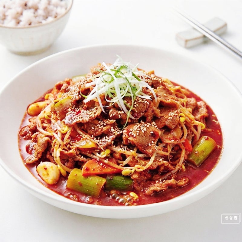 콩나물불고기 만드는법 백종원 돼지고기 콩나물볶음 콩불 레시피