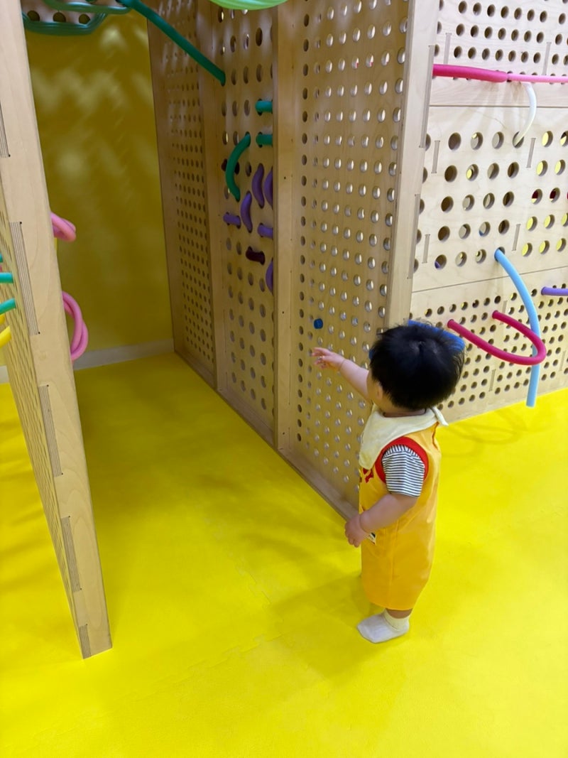 一山で赤ちゃんと行ける場所 室内遊び場 高陽こども博物館 超おすすめ (13ヶ月の赤ちゃん)