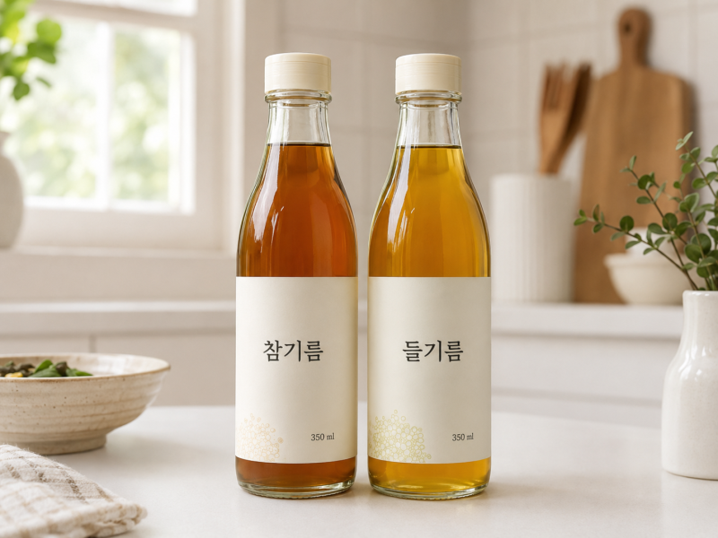 여름철 참기름 들기름 보관법 냉장 보관 차이와 산패 확인 방법