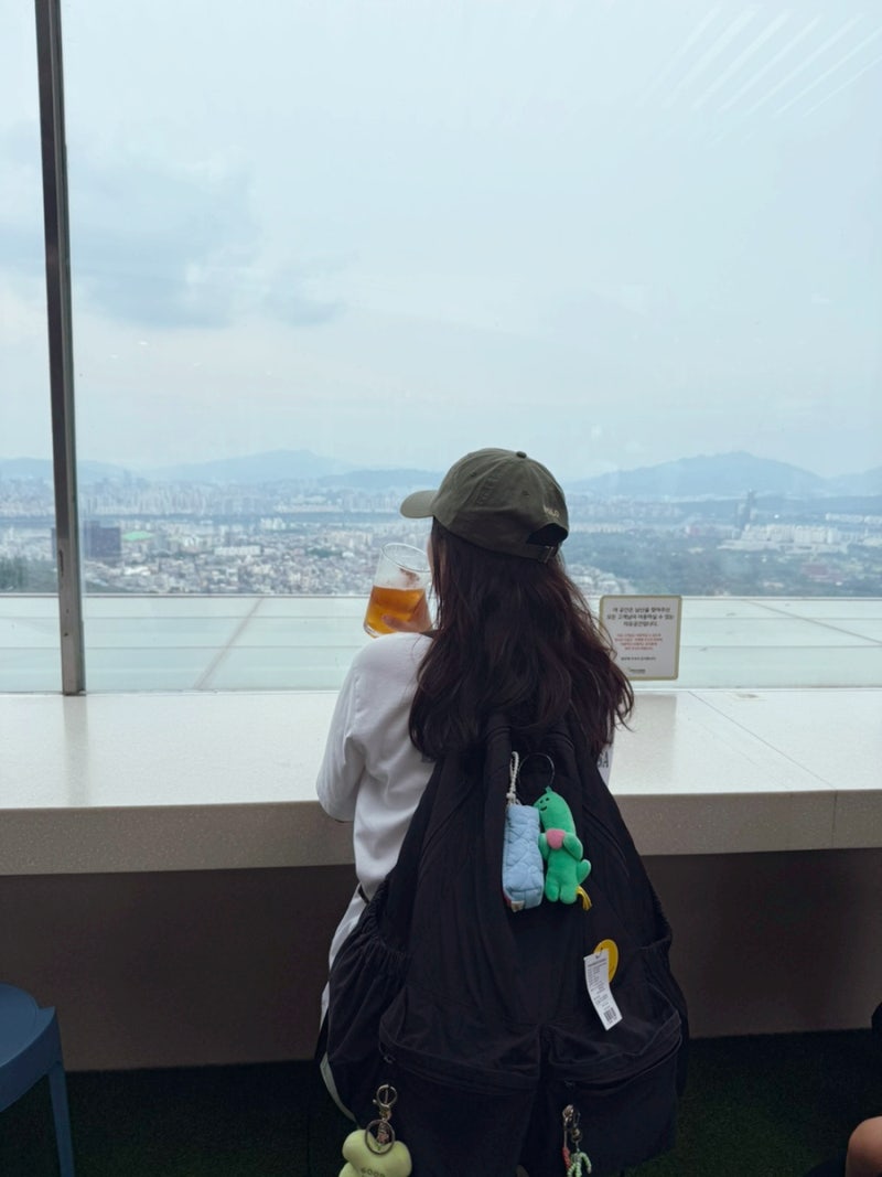 서울 남산타워 주차부터 버스 타는 법까지, N서울타워 전망과 남산맥주 후기