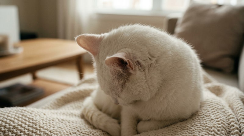고양이 귀 염증 곰팡이 감염 원인과 증상 해결