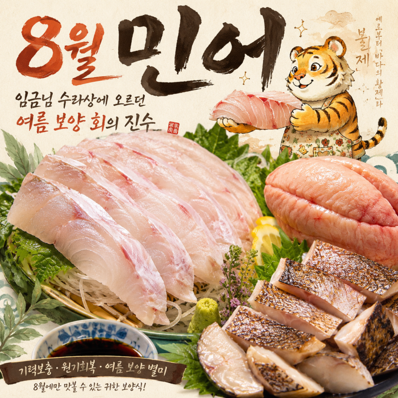 8월 제철 생선 민어 효능과 손질 보관법 총정리 | 제철 딥다이브 #01