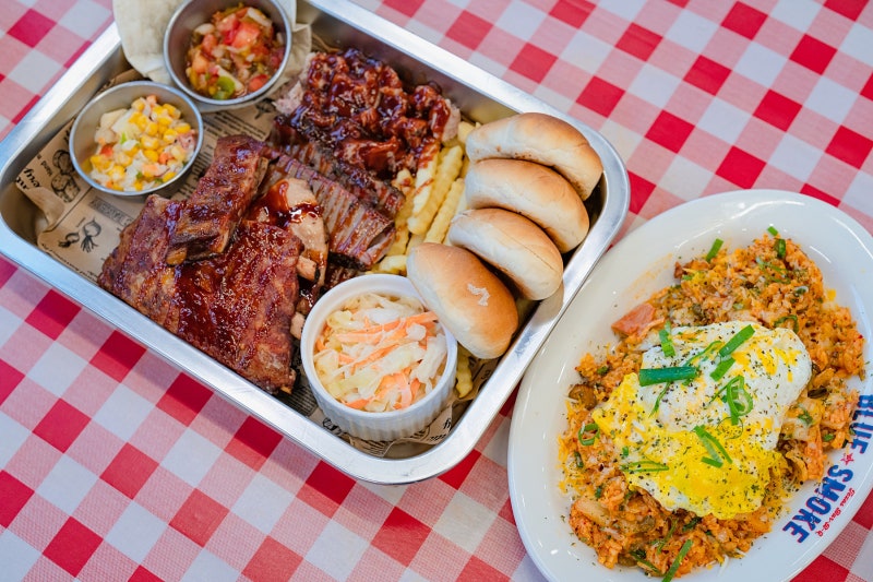 김포맛집 텍사스 바베큐 블루스모크｜조건부 애견동반 가능