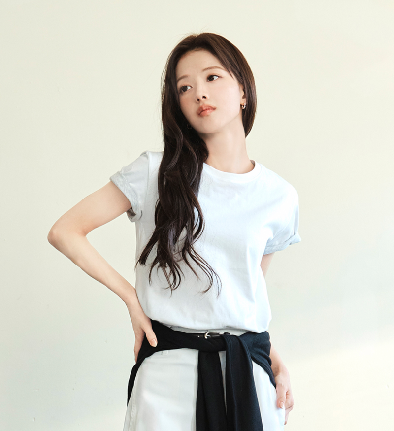 지오다노 반팔 티셔츠 여름 데일리룩 캐주얼 코디 추천