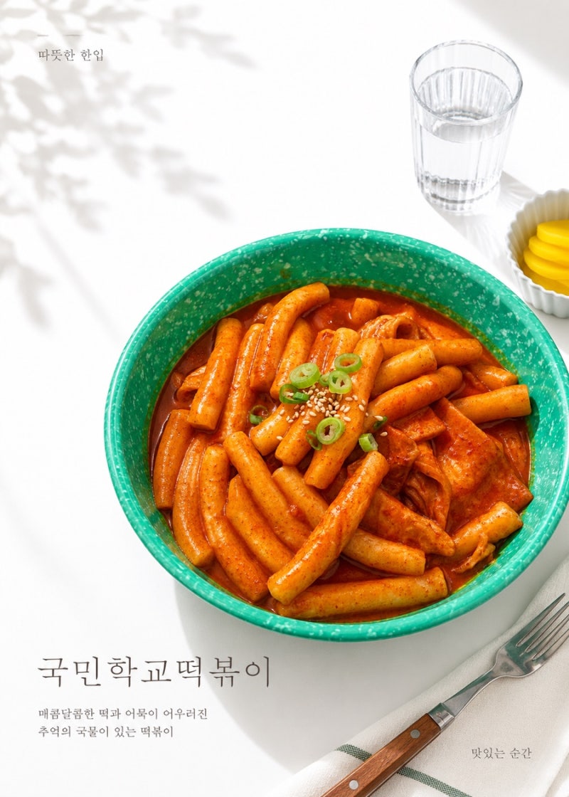 국민학교 떡볶이 밀키트 추억의 국떡, 오리지널도 꽤 매웠다
