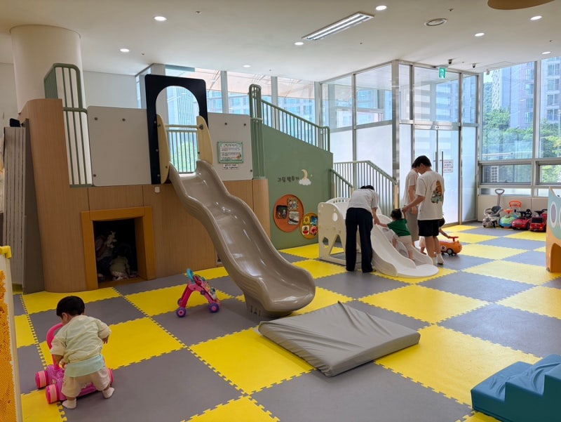 [장난감도서관 상현점 영유아체험실] 용인 아기와 가볼 만한 실내 놀이터(이용 시간, 주차, ....