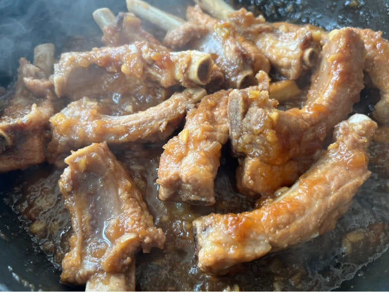 부드럽게 뜯기는 간장 쪽갈비, 등갈비 레시피