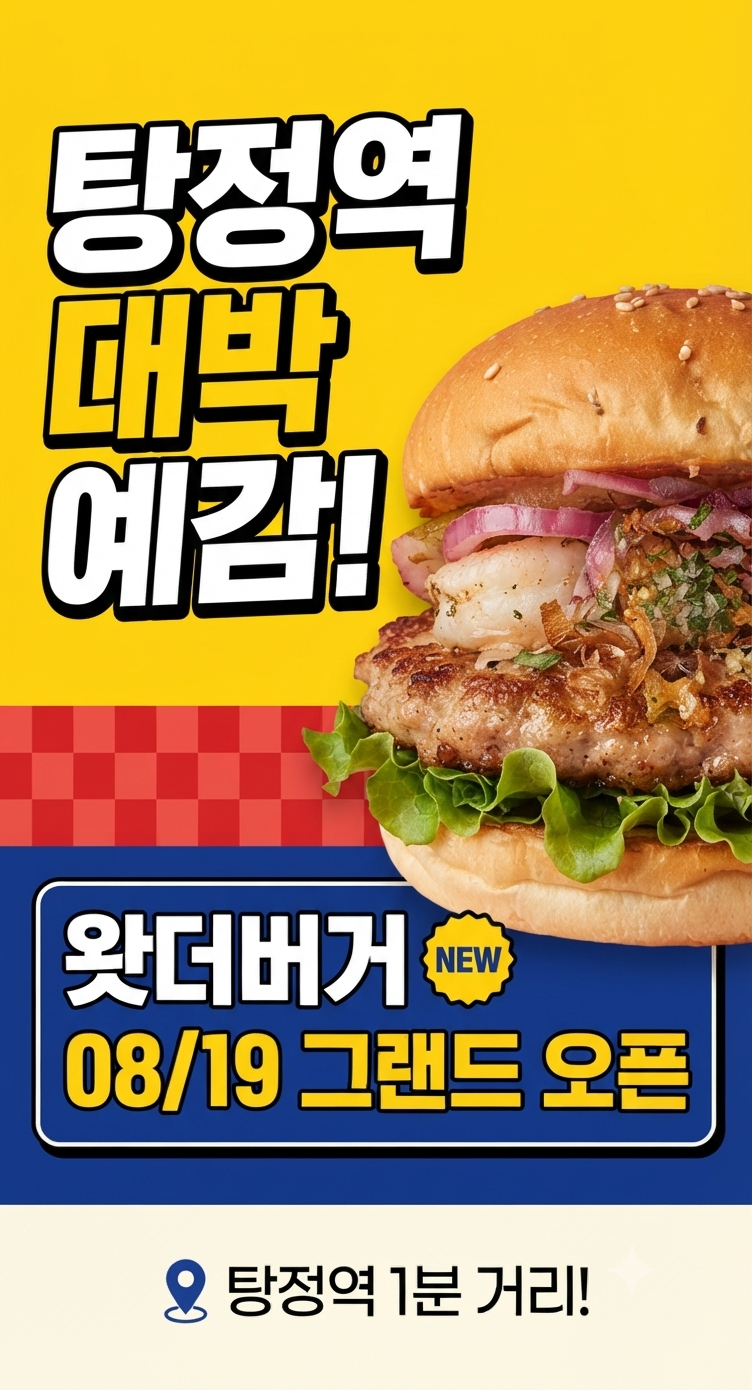 왓더버거 충남풍기점 사진 1