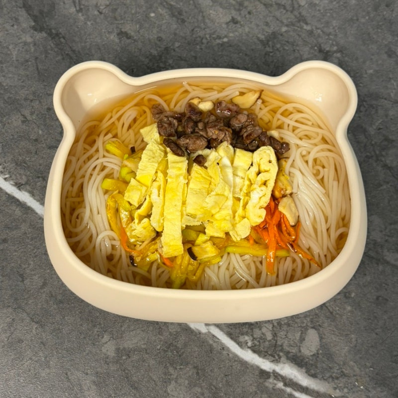 [유아식식단]영양 가득 초간단 무염 한그릇 유아식! 아기 잔치국수 만들기