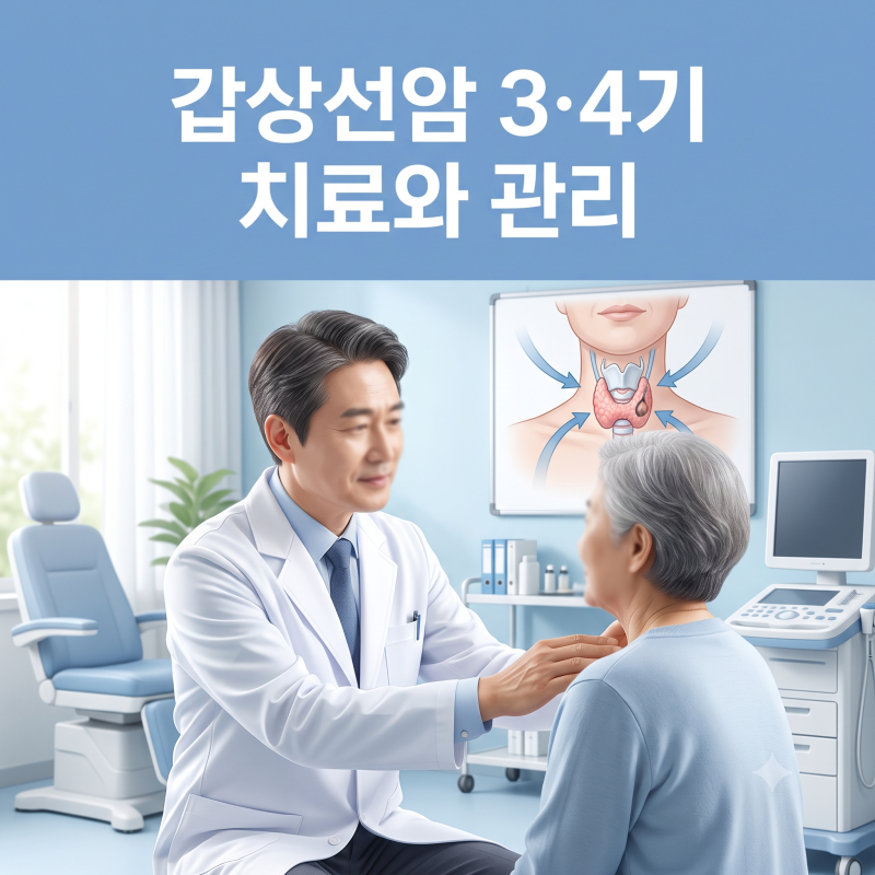 갑상선암 3·4기 치료와 관리