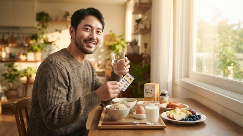 비타민B 언제 먹어야 할까? 아침·저녁 복용 시간과 식전·식후까지 정리