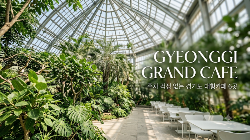 경기도 대형카페 6곳, 주차비 걱정 없는 스팟