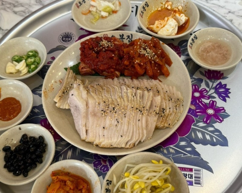 송도 트리플스트리트 한식 맛집 오봉집