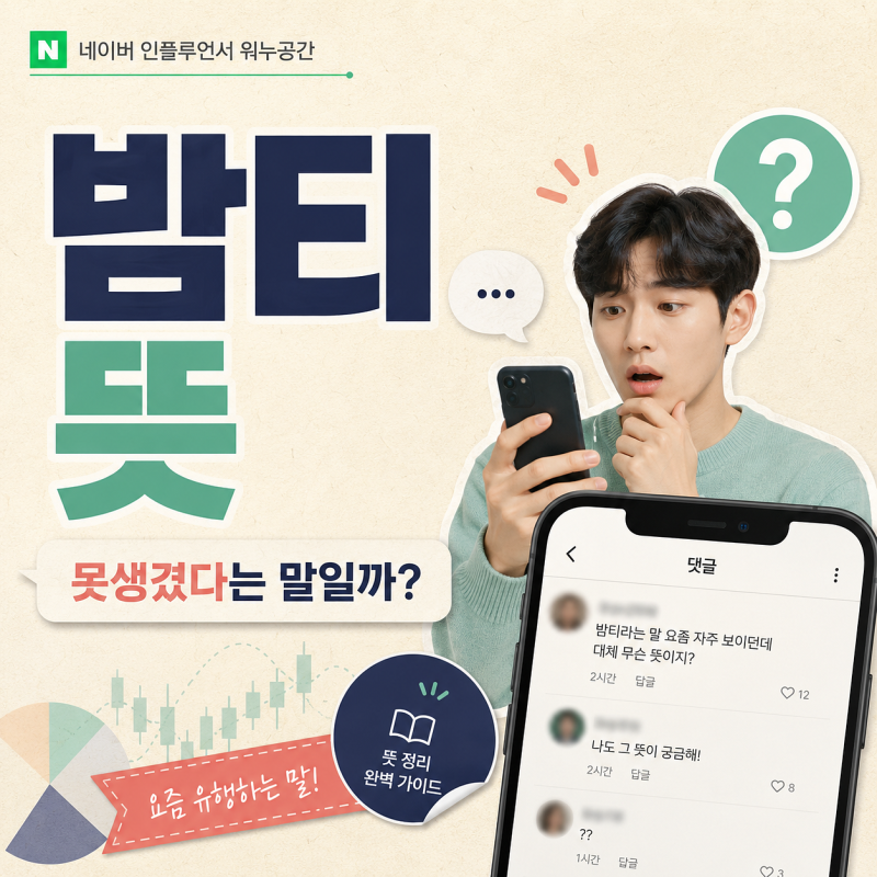 밤티 뜻은 못생겼다는 말일까, 밈 유래와 사투리 차이