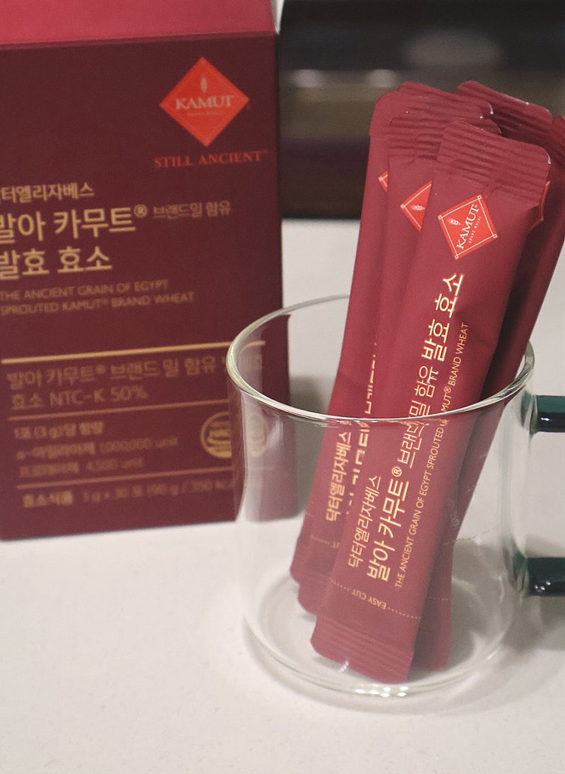 닥터엘리자베스 발아카무트 발효효소 와 유익균의 시너지효과